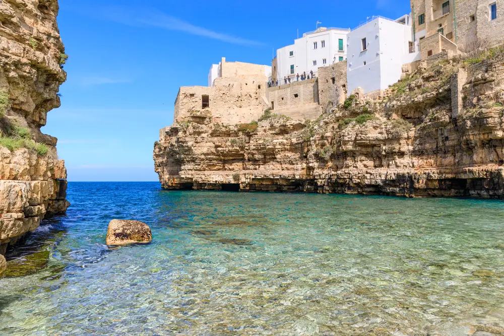 tour in barca polignano a mare con aperitivo